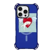 iPhone 16 Pro Bounce Case MagSafe Compatible Love the fox (transparent)