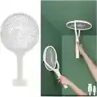 Bug Zapper Racket Fly Swatter Mosquito Bat Wasp Electric Insect Pest Killer
