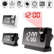 Portable Projection Alarm Clock USB Powered Bedside Clock Sleeping Clocks