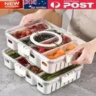 Refrigerator Food Storage Box Rack Fridge Drawer Shelf Kitchen Bins Organizer AU
