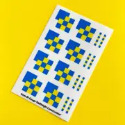 Model Rail OO 4mm Gauge Scale Railfreight sub-sector CONSTRUCTION logos stickers