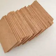 50 Pcs Natural Saxophone Neck Cork Sheet / Sax Parts Accessories