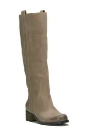 Lucky Brand Hybiscus Knee High Boot in Silver Cloud at Nordstrom, Size 8.5 Regular Calf
