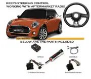 Car Stereo Wiring w Steering Wheel Control Retention for MINI COOPER (for: Mini)