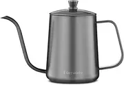 Easyworkz Gage Pour Over Kettle Stainless Steel Gooseneck Long Narrow Drip Spout Coffee Tea Pot 600ml