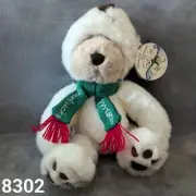 Starbucks RARE Polar Bear 1998 10" BRRRISTA Bear Plush Barrista Sri Lanka NWT