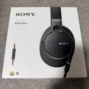 SONY headphone MDR-1AM2: High resolution compatible closed type foldable black