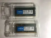 Crucial CT4G4SFS824A 8GB (4GB X 2) DDR4 2400MHz (PC4 19200) 260-Pin SODIMM