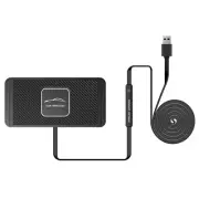 10W Ultra Fast Wireless Car Cell Charger Pad For Apple iPhone X XR Samsung Phone (for: Honda Civic)