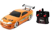 Jada Toys Fast & Furious Lykan Hypersport- Ready to Run RC/Radio Control Toy Vehicle Car Toyota Supra Standard Orange