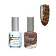 Lechat Nobility NBCS072 All That Glitz - UV LED Gel & Nail Polish Lacquer Duo