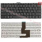 Russian Non-backlit Gray Keyboard for Lenovo IdeaPad 330-14IKB (Type 81DA, 81G2)