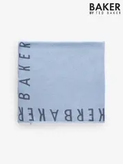 Baker by Ted Baker Boys Blue Knitted Fleece Blanket (B83494) | $69