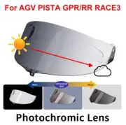 Photochromic Pista Visor For AGV GP R GP RR RACE 3 Motorcycle Shield Helmet Lens