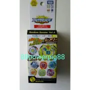 Takara Tomy Beyblade Burst B-61 Random Booster Vol. 4 Full Set of 8 US Seller
