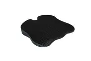 Vibe Geeks Car Wedge Seat Cushion for Enhanced Driving Comfort and Visibility - Black