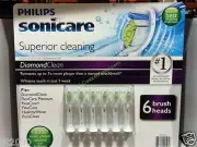 Philips Sonicare DiamondClean Standard Brush Heads 6-pack FREE SHIPPING