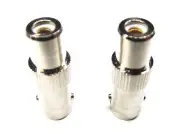From OZ Quality 2PC RCA Female Socket To BNC Female TV Aerial RF Adaptor +FP!