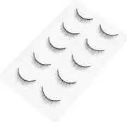 Ipetboom Half Lash Thick Dense Natural Magnetic Eyelashes 1 Pair Lashes Eyelash Extension Stage Daily Makeup Accessories
