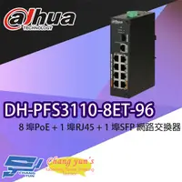 在飛比找蝦皮購物優惠-昌運監視器 大華 DH-PFS3110-8ET-96 8埠P