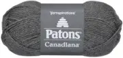 Patons Canadiana Yarn Solids-Medium Grey Mix 244510-10044