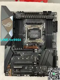 在飛比找露天拍賣優惠-【小楊嚴選】華碩ROG STRIX X299-E GAMIN