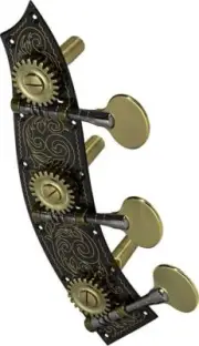 Bass Tuning Machines With Tyrolean Design - 4 String Model