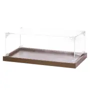 Acrylic Display Case, 12''x6''x4'' Clear Display Box Assemble Dustproof