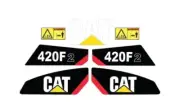 CATERPILLAR 420F 2 Backhoe Loader Decal Set Kit Stickers L@@K 3M IT 2 CAT 420F-2