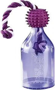 PetSafe Busy Buddy Tug-A-Jug Interactive Meal Dispensing Dog Toy, Purple, Medium/Large
