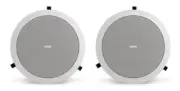 Tannoy CMS 501 DC BM Ceiling Speakers Full Range Ceiling Loudspeakers NEW