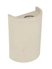 Fjord 2 Light Up/Down Wall Sconce in Stone Concrete