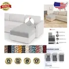 Stylish Waterproof Chaise Lounge Cushion Cover - Fits L-Shape & T-Shape Sofas