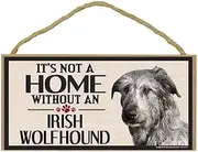 Imagine This Wood Sign for Irish Wolfhound Dog Breeds