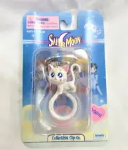 Vintage Collectible Toy, Sailor Moon Figural Collectible Clip-On, Artemis