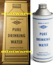 Fallout TV Series Vault Tec Metal Water Bottle 16 oz Official TWC NEW