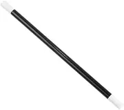 Rising Magic Wand Trick – Mini Black Comedy Prop for Stage Performance, PVC Illusion Stick, 24.5cm Lightweight Gimmick