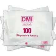 DMI Disposable Apron White x 100