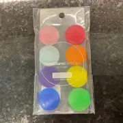 Crate & Barrel Drink Clips - Set of 8 Multicolor NWT