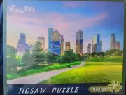 Beautiful City Scape 1000 Piece Puzzle Size 28” x 20” New In Box Eleg Art Jigsaw