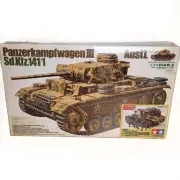 Tamiya German 1/35 Panzer III Ausf. L Sd.kfz 141/1 w/Grenadiers Sealed Model Kit