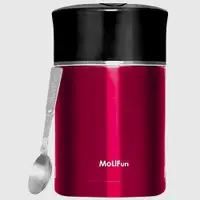 在飛比找蝦皮購物優惠-德國 MoLiFun 魔力坊不鏽鋼真空保溫悶燒罐/便當盒 1