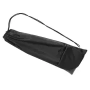 Waterproof Oxford Badminton Racquet Cover Bag with Drawstring, Black