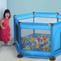 在飛比找蝦皮購物優惠-遊戲圍欄 球池 嬰兒圍欄 遊戲床 寶寶玩具球池 兒童圍欄海洋