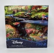 Disney Thomas Kinkade Alice in Wonderland Puzzle 750 Pieces New