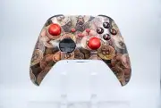 Microsoft Xbox Series X/S One Custom Hydro Dip Controller Crypto Pattern