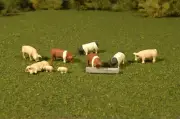Bachmann ~ HO Scale ~ New 2025 ~ Farms Animals ~ Pigs ~ 33118