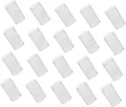 Generic 20pcs Box Coin Box Storage Case Timer Lock Lockboxes for Realtors Grid Coins With Lock Card Blinder Dividers Storage Locker Protectors Storage Boxes Clear Coin Protector Sponge