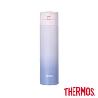 在飛比找ETMall東森購物網優惠-【THERMOS膳魔師】不鏽鋼漸層超輕量自動上鎖真空保溫瓶4