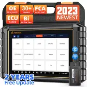 FOXWELL NT909 Active Test OBD2 Scanner Car OE-Level Full Diagnostic ECU Coding